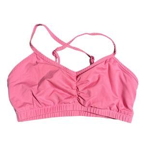 Handful Pink Adjustable Sports Bra Size XS